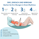 Emy tonifica e rafforza il perineo: dispositivo connesso e app mobile.