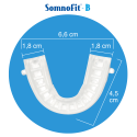 Anti-snoring and apnea orthosis SomnoFit-S or SomnoFit-B