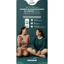 Connected perineal re-education probe to reduce inontinence, improve sexual well-being and support re-education p