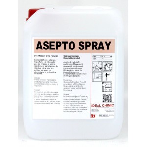 Asepto Spray Flächendesinfektionsmittel (5-Liter-Kanister)