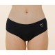 Culotte menstruelle Shorty Tattoo Coeur