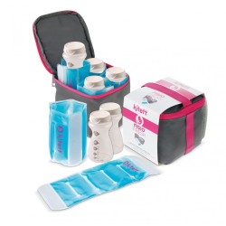 FISIO-FRESH cooler bag with 4 containers and 4 FISIO COOLs