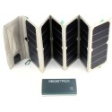 Unfolded 50W solar battery charger