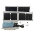 Chargeur solaire de batteries 50W vue d'ensemble