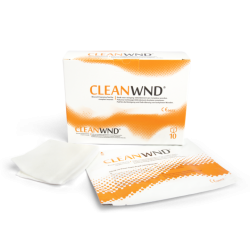 Cleanwnd cleansing wipes for complex wounds