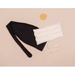 Hot water bottle belt pack to relieve menstrual pain