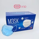 Masque de protection chirurgical (50 unités)