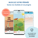Emy strafft und stärkt den Beckenboden – vernetzte Sonde & mobile App.